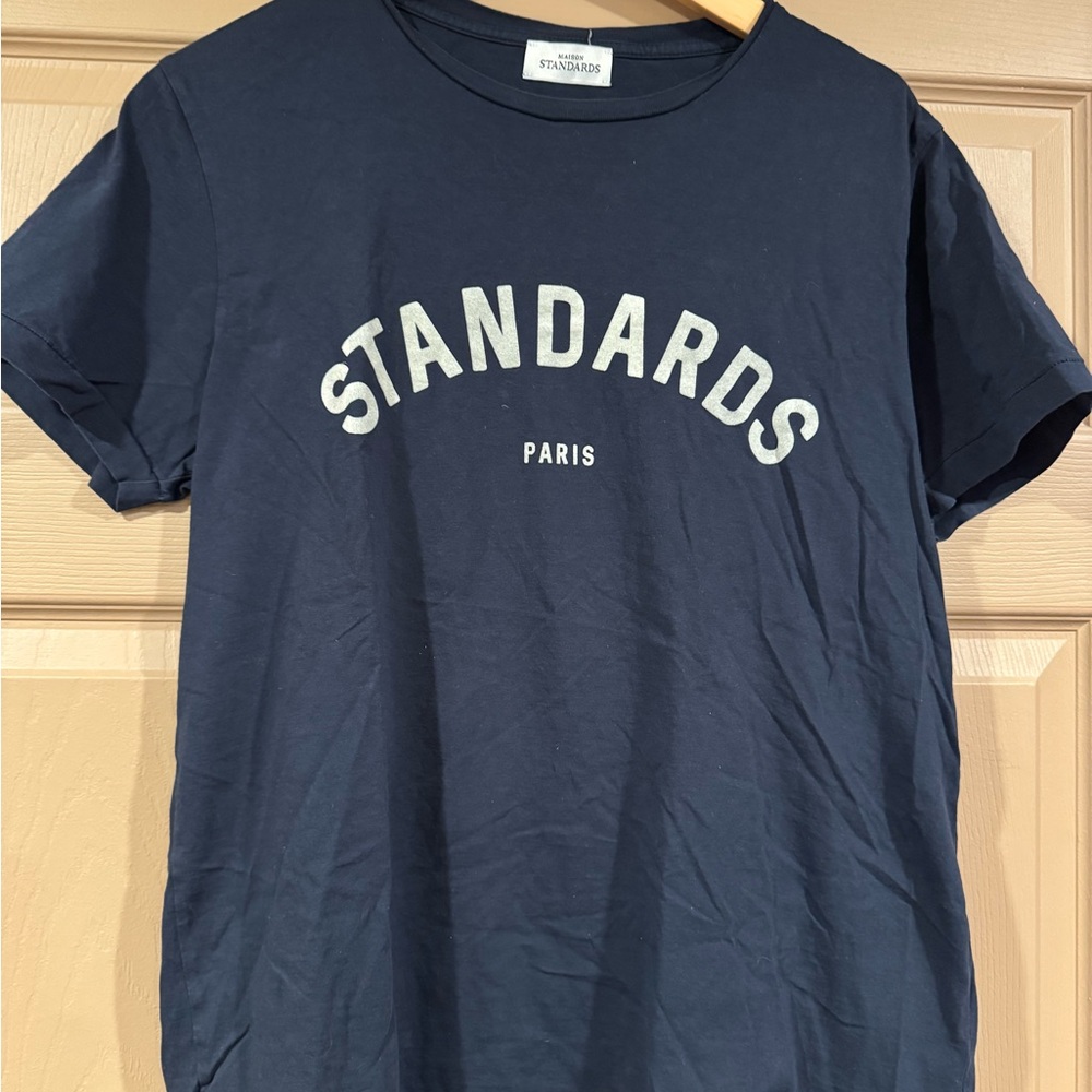 Maison Standards Paris Navy T-Shirt